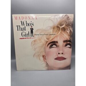 Madonna Who's That Girl‎ Original Motion Picture Soundtrack Vinyl LP 1987 Sire